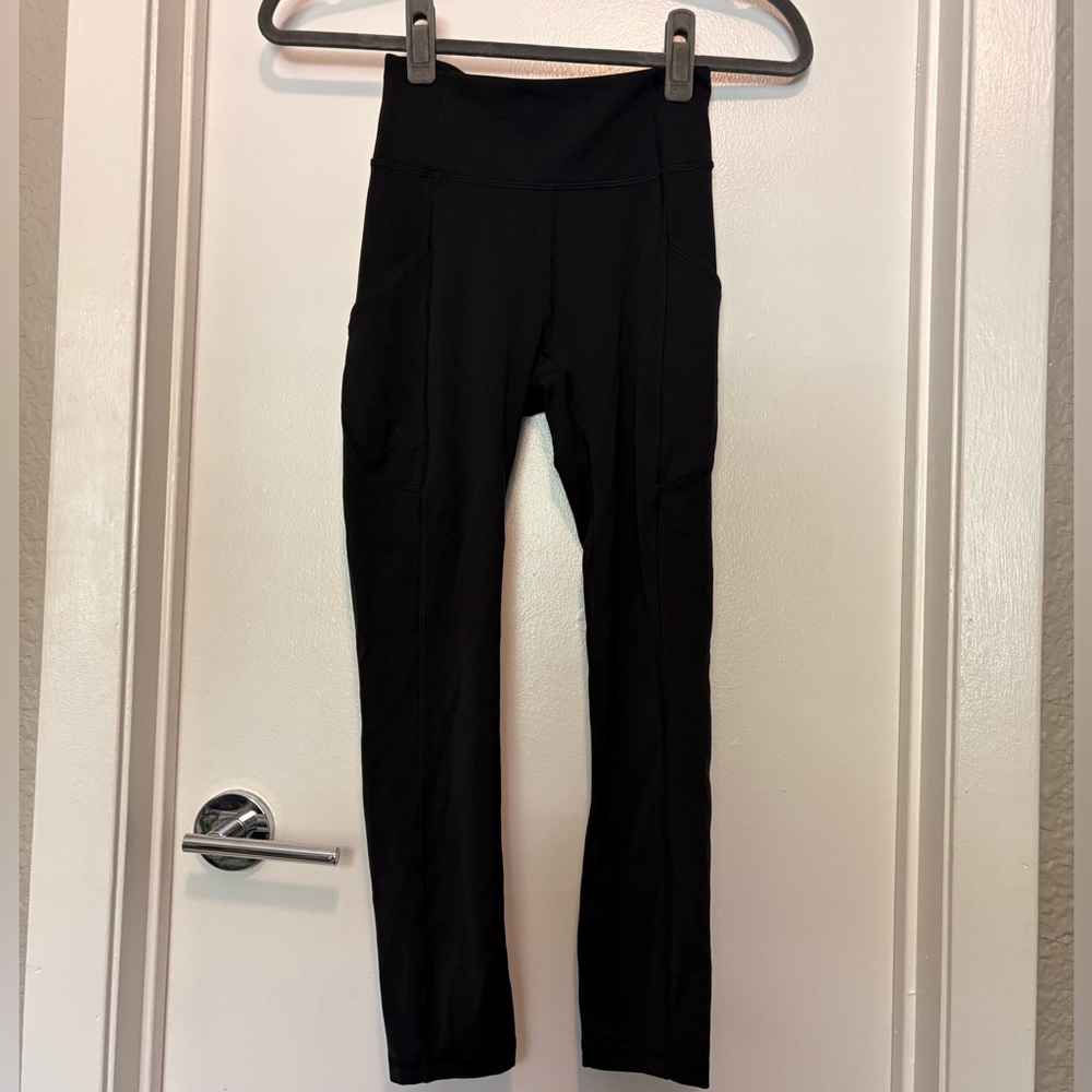 Lululemon Invigorate Black Leggings Size 2